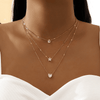 Waterdrop Layered Necklace